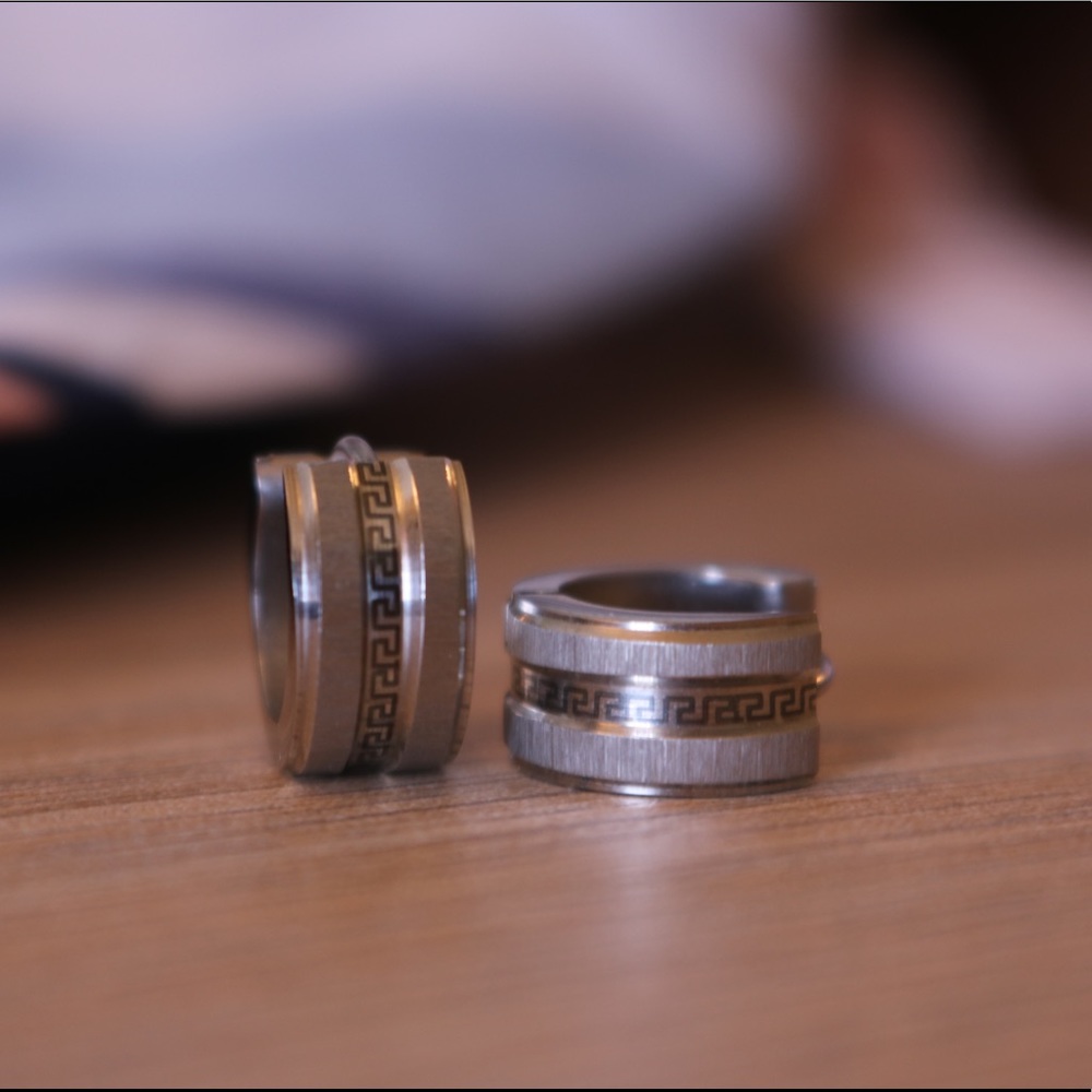 Stainless steel earrings